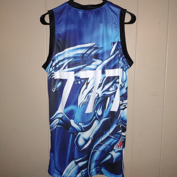 Problemboy Blue Eyes Ultimate Dragon Basketball Jersey - Picture 1 of 2